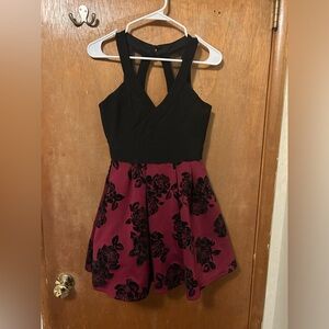 Crystal Doll Velvet / lace dress
